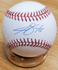 Autographed Jon Gray Rawlings  Official Major League Baseball with COA