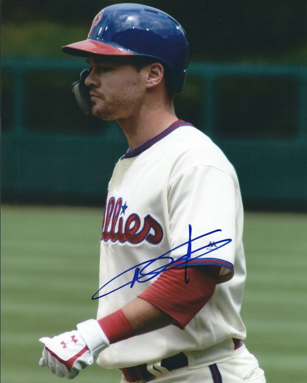 AUTOGRAPHED ANDREW KNAPP 8X10 Philadelphia Phillies Photo