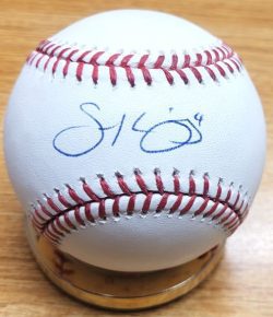 Autographed Scott Kingery Phillies  Rawlings Official Major League Baseball  COA