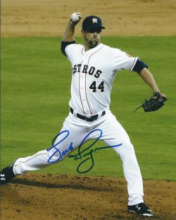 AUTOGRAPHED LUKE GREGERSON 8X10 Houston Astros Photo