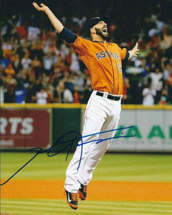 AUTOGRAPHED MIKE FIERS 8X10 Houston Astros Photo