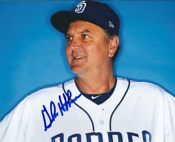 AUTOGRAPHED GLENN HOFFMAN 8X10 San Diego Padres photo