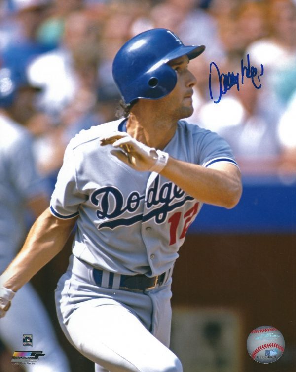 AUTOGRAPHED DANNY HEEP 8x10 Los Angeles Dodgers photo