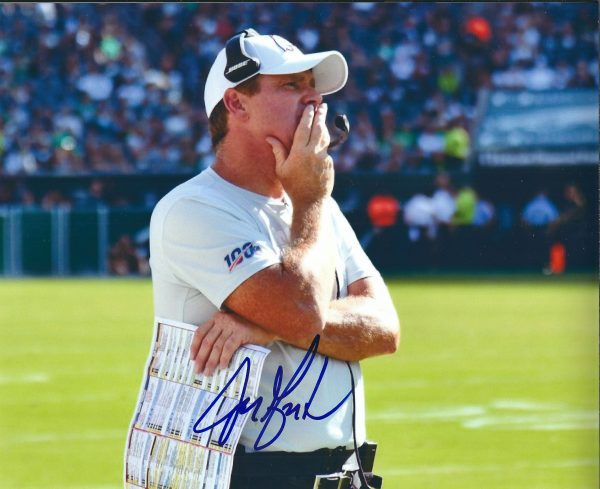 Autographed Jay Gruden 8x10 Washington Redskins Photo