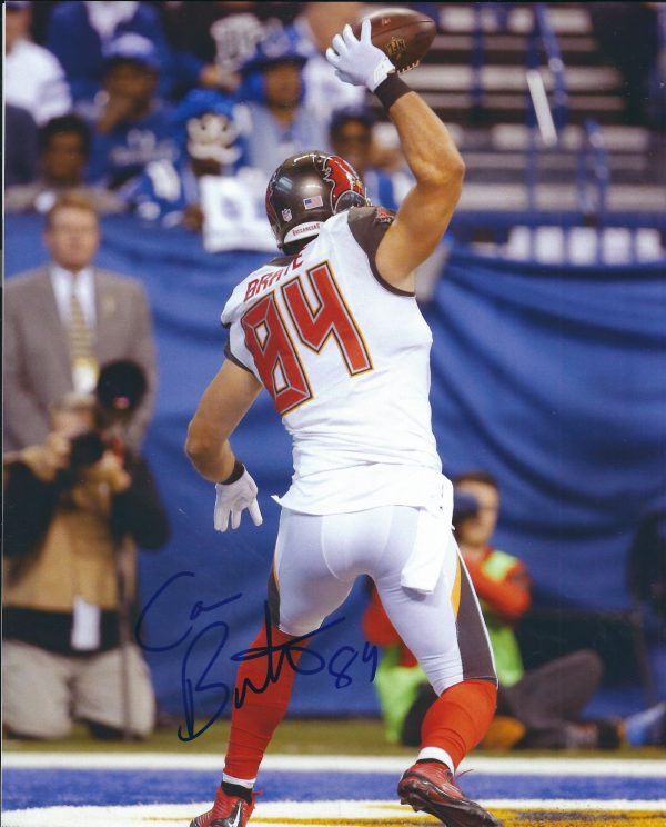 Autographed Cameron Brate 8X10 Tampa Bay Buccaneers Photo