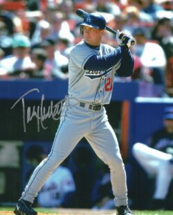 AUTOGRAPHED TODD HOLLANDSWORTH 8x10 Los Angeles Dodgers photo