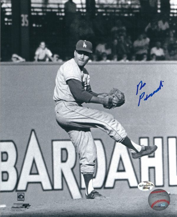 AUTOGRAPHED RON PERRANOSKI 8x10 Los Angeles Dodgers photo
