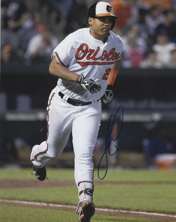 AUTOGRAPHED FRANCISCO PENA 8X10 Baltimore Orioles Photo