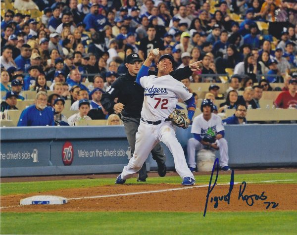 AUTOGRAPHED MIGUEL ROJAS 8x10 Los Angeles Dodgers photo