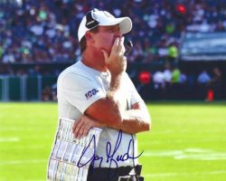 Autographed Jay Gruden 8x10 Washington Redskins Photo