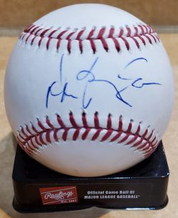 Autographed Don Baylor Official Rawlings  Major League Baseball with COA