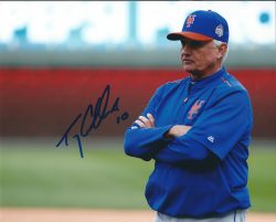 Autographed Terry Collins 8X10 New York Mets photo