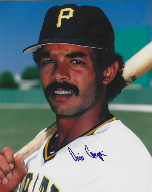 Autographed ONIX CONCEPCION 8X10 Pittsburgh Pirates Photo