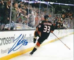 Autographed JAKOB SILFVERBERG 8X10 Anaheim Ducks Photo