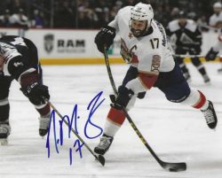 Autographed DEREK MACKENZIE 8x10 Florida Panthers Photo