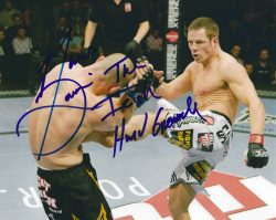 Autographed Marcus Davis UFC & MMA 8x10 photo with COA