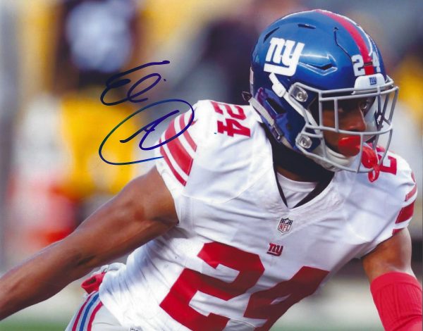 AUTOGRAPHED ELI APPLE 8X10 New York Giants Photo
