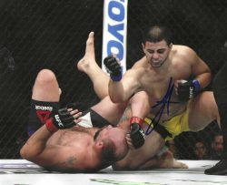 Autographed Junior Albini UFC & MMA 8x10 photo with COA
