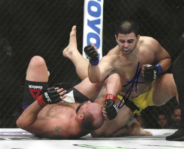 Autographed Junior Albini UFC & MMA 8x10 photo with COA