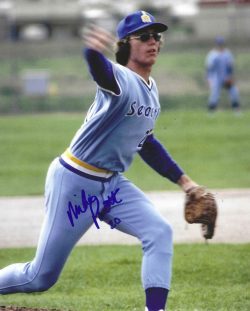 AUTOGRAPHED MIKE PARROTT 8X10 Seattle Mariners Photo