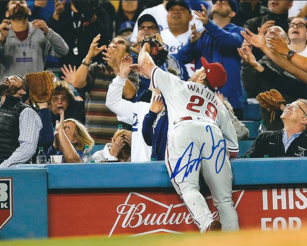 AUTOGRAPHED MITCH WALDING 8X10 Philadelphia Phillies Photo