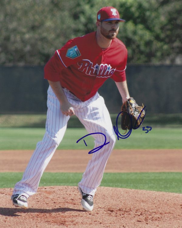 AUTOGRAPHED DREW HUTCHISON 8X10 Philadelphia Phillies Photo