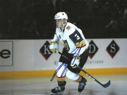 Autographed BRAYDEN MCNABB 8x10 Los Vegas Golden Knights photo