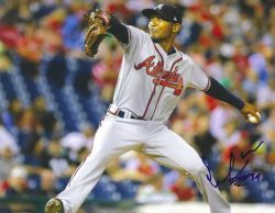 AUTOGRAPHED SAM FREEMAN 8X10 Atlanta Braves photo