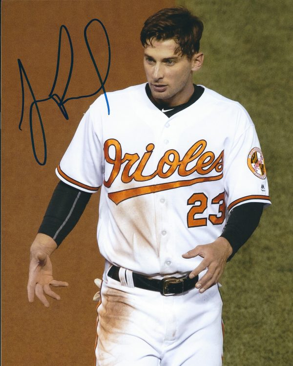 AUTOGRAPHED JOEY RICKARD  8X10 Baltimore Orioles Photo