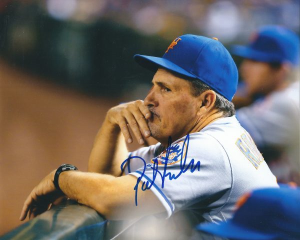 Autographed PAT ROESSLER 8X10 New York Mets photo