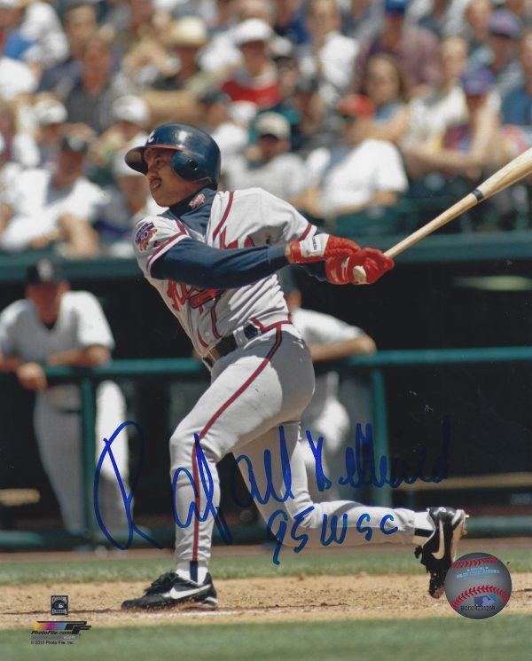 AUTOGRAPHED RAFAEL BELLIARD 8X10 Atlanta Braves photo