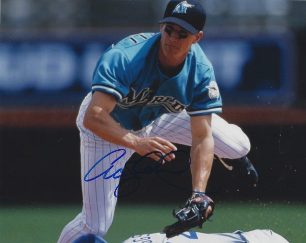 AUTOGRAPHED CRAIG COUNSELL 8X10 Florida Marlins Photo