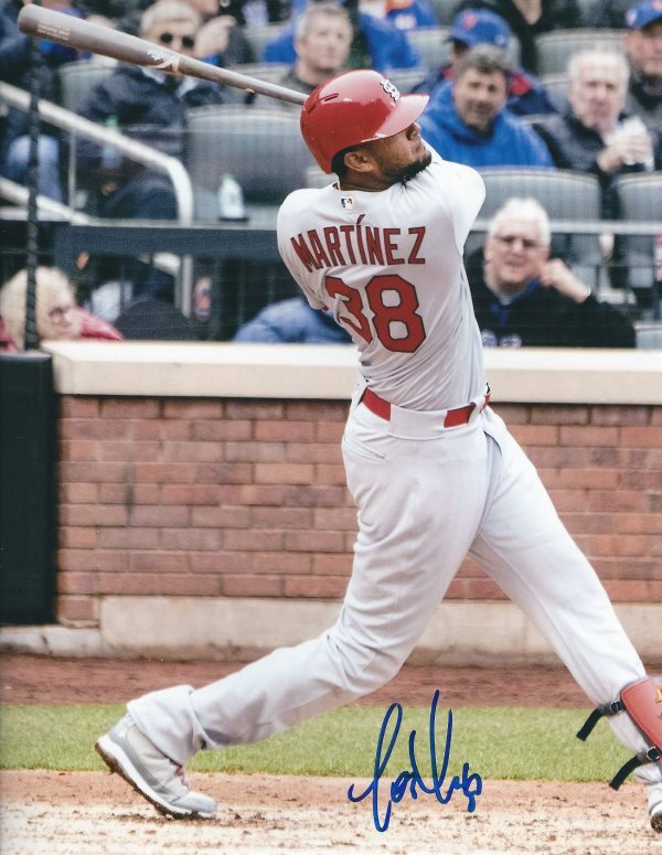 AUTOGRAPHED JOSE MARTINEZ 8X10 St. Louis Cardinals photo