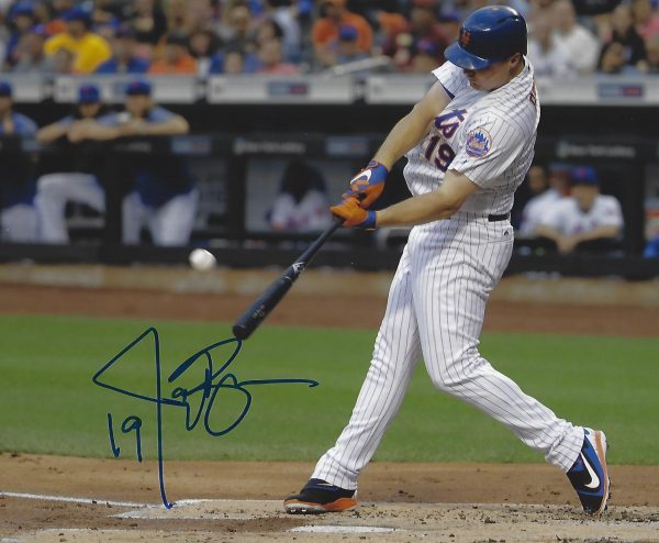 Autographed JAY BRUCE 8X10 New York Mets photo