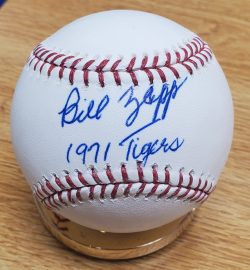 Autographed Bill Zepp Official Major League Baseball