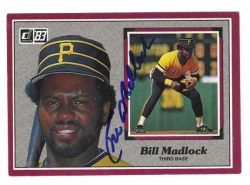 Autographed Bill Madlock Pittsburgh Pirate 1983 DONRUSS Action All Star Card #30