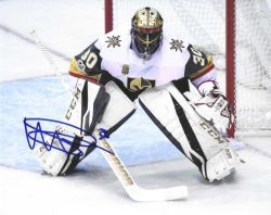Autographed MALCOLM SUBBAN 8x10 Vegas Golden Knights photo