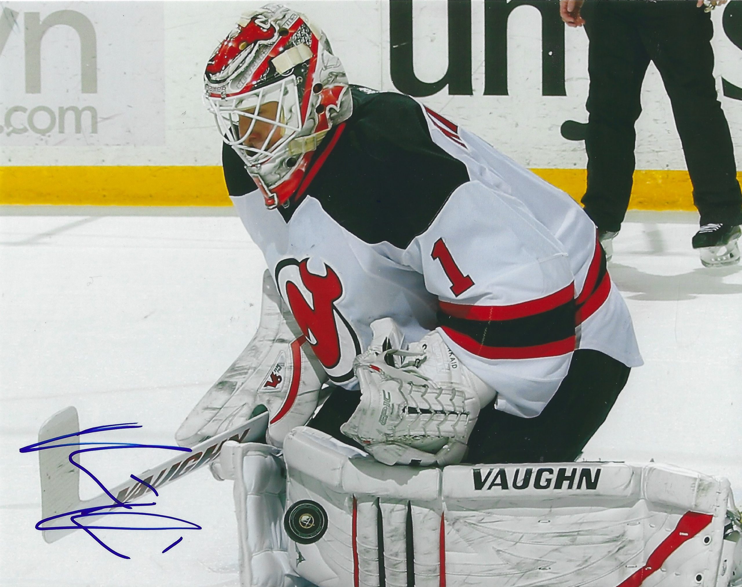 Autographed PATRIK ELIAS 8X10 New Jersey Devils Photo - Main Line Autographs