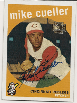 MIKE CUELLAR Autographed 2004 Topps Fan Favorites Card