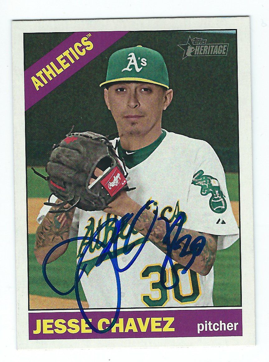 Autographed 2015 Topps Heritage Cards Archives Main Line Autographs