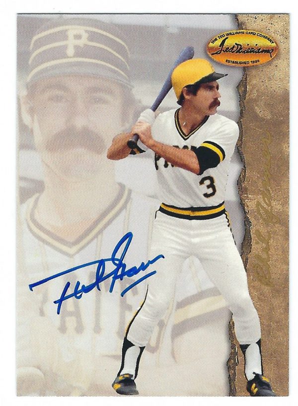 Autographed PHIL GARNER 1994 TED WILLIAMS CARD