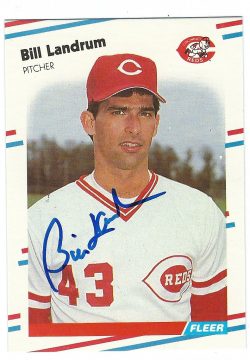 Autographed 1988 Fleer Baseball Cards