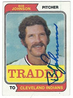 Autographed 1974 Topps Cards