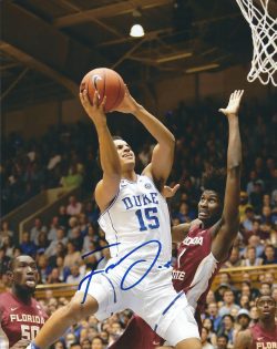 AUTOGRAPHED FRANK JACKSON  8x10 Duke Blue Devils Photo