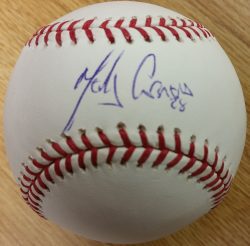 MELKY CABRERA Autographed Official Major League Baseball