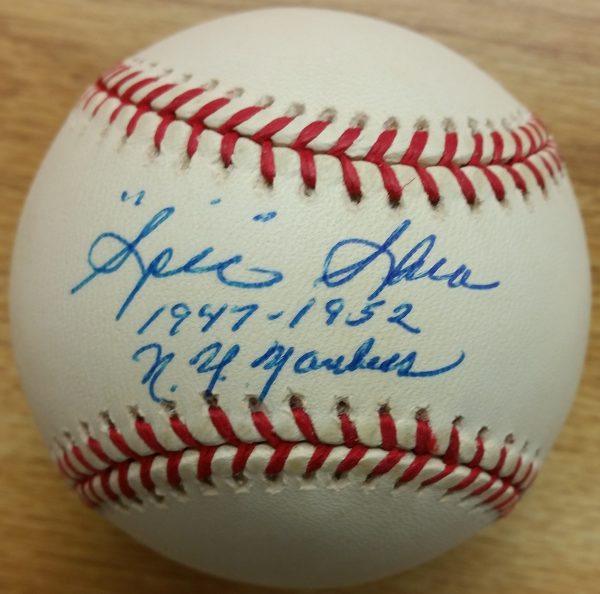 Spec Shea Autographed Official Gene Budig American League Baseball