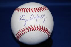 Autographed RYAN O'MALLEY Official Major League Baseball