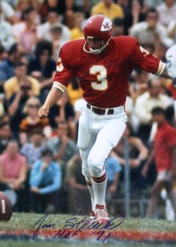 Autographed JAN STENERUD 11x14 Photo