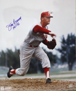 AUTOGRAPHED 16 x 20 JIM BUNNING Philadelphia Phillies Photo