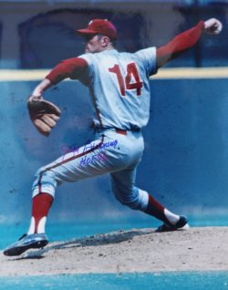 AUTOGRAPHED 16 x 20 JIM BUNNING Philadelphia Phillies Photo